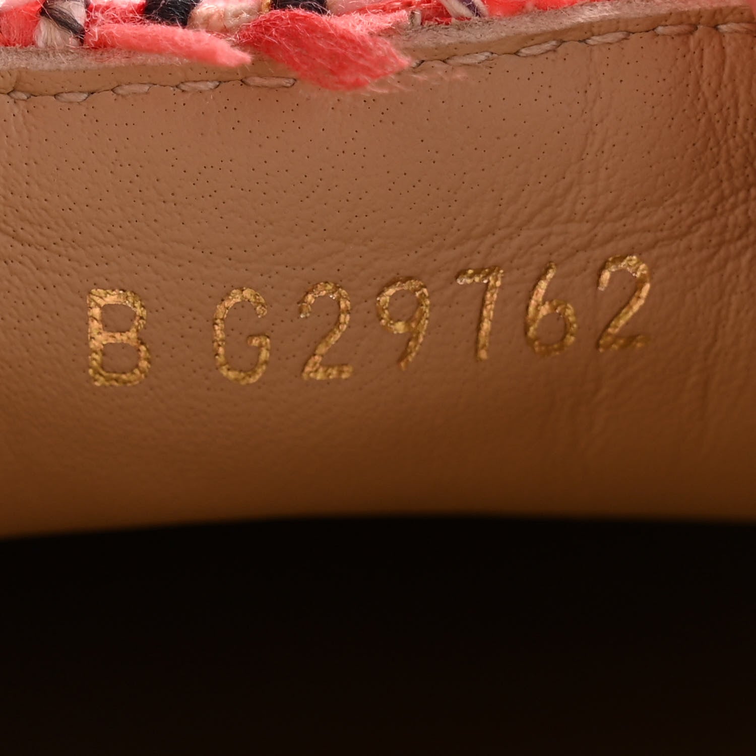 Chanel Tweed Grosgrain CC Espadrilles 38 Coral Red Pink Black 8 of 9