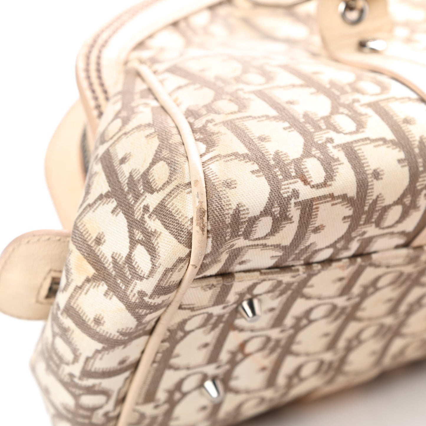 Monogram Vintage Flowers Bowler Beige