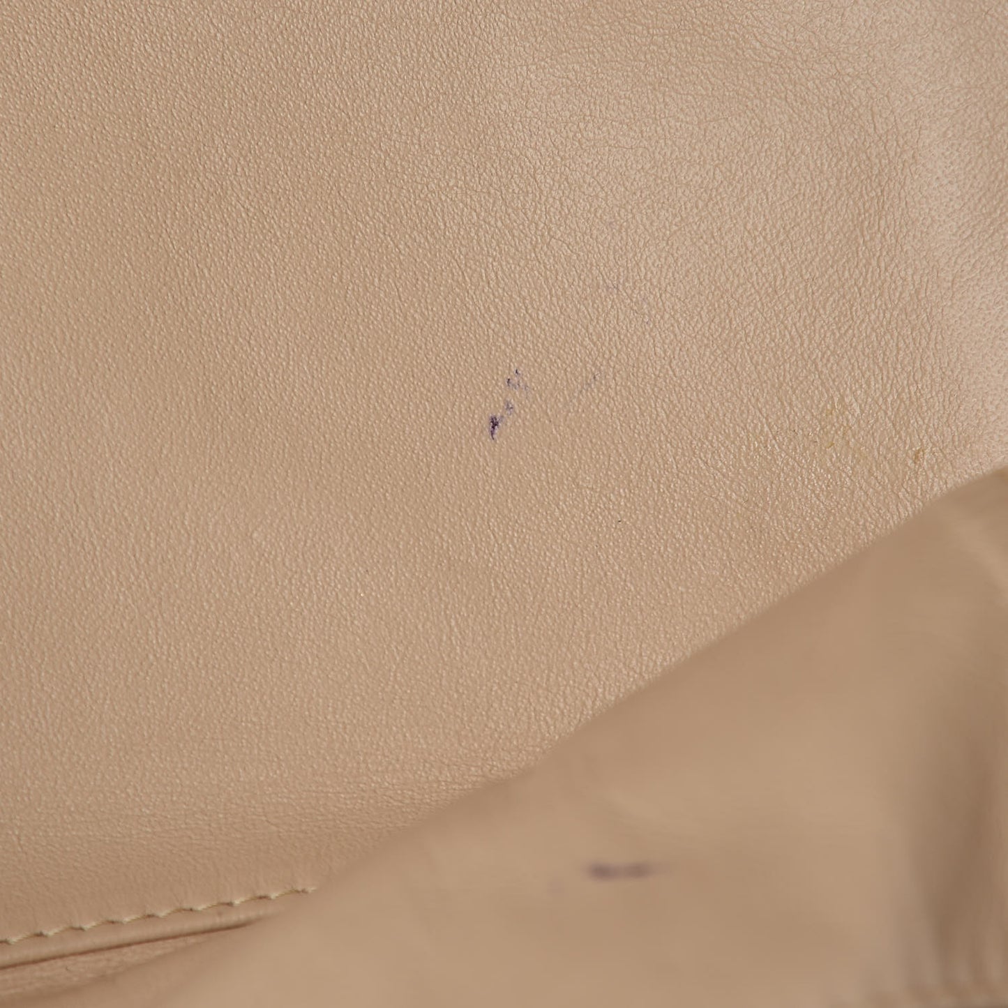 Metallic Deerskin Luxe Ligne Bowler Bronze