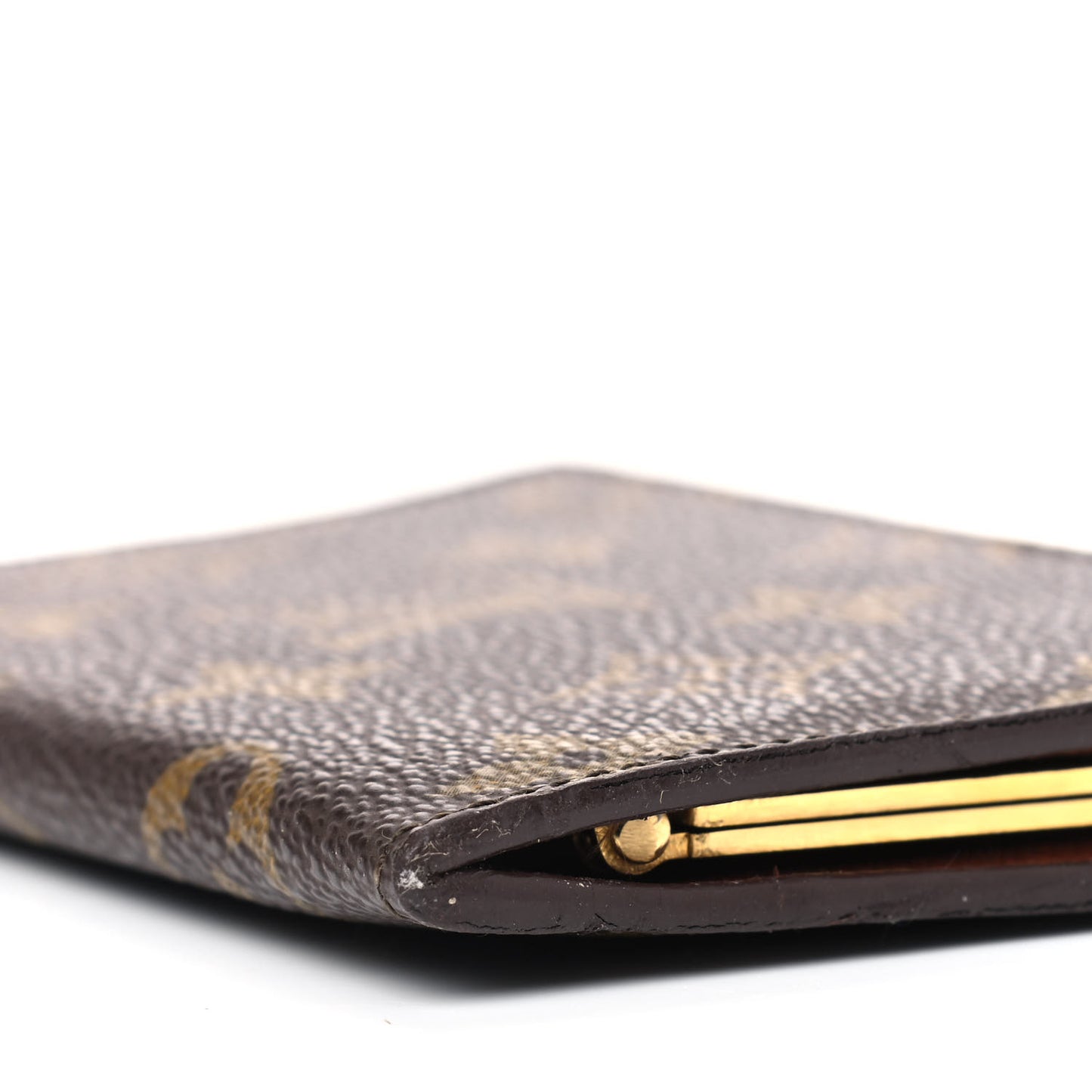 Monogram French Kiss Lock Coin Purse