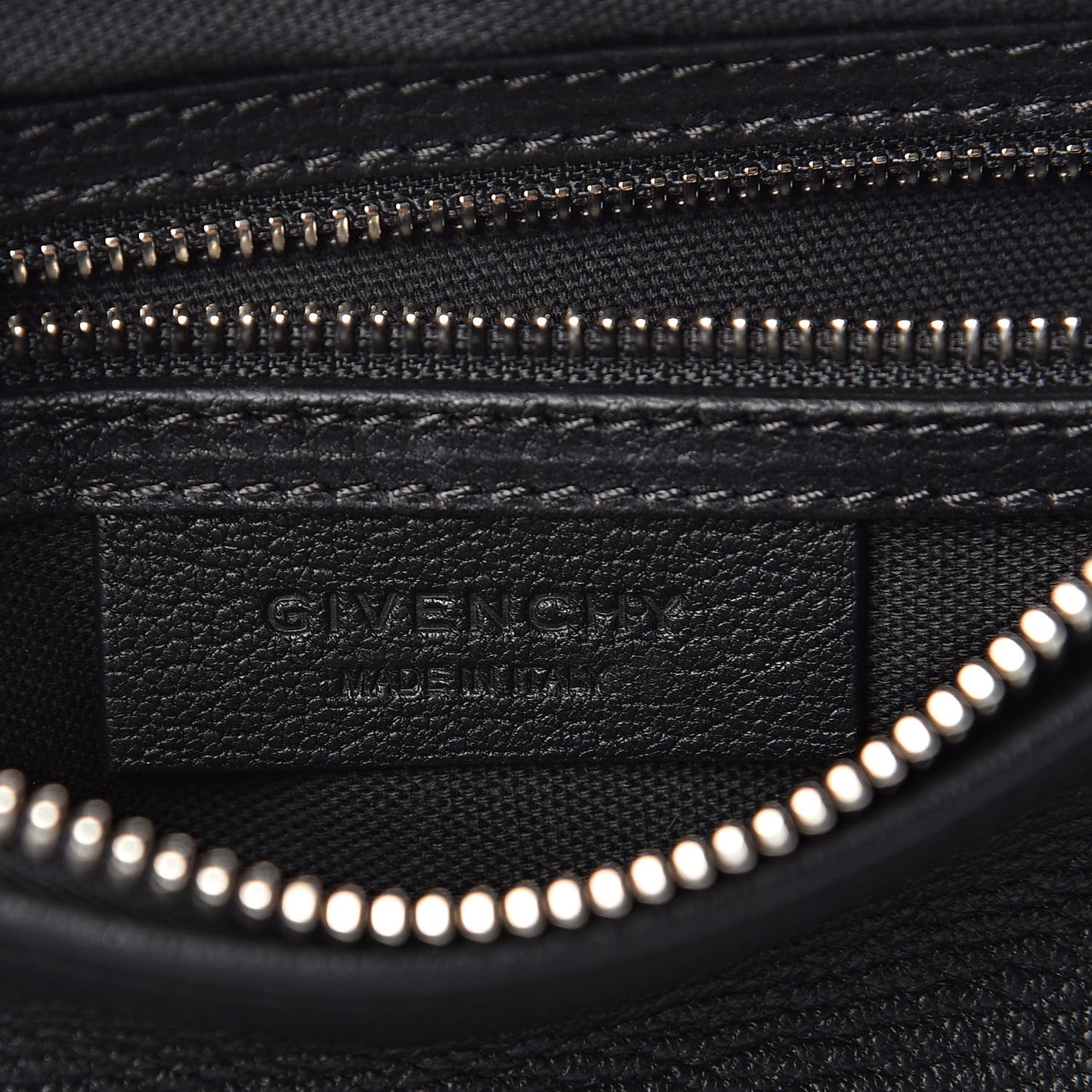Sugar Goatskin Small Pandora Black