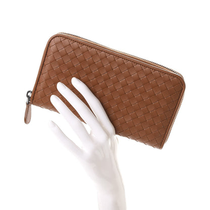 Bottega Veneta Nappa Intrecciato Zip Around Wallet Toscana 2 of 10