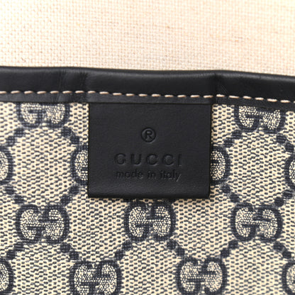 Gucci GG Plus Monogram Medium Signature Web Loop Tote Navy 10 of 11