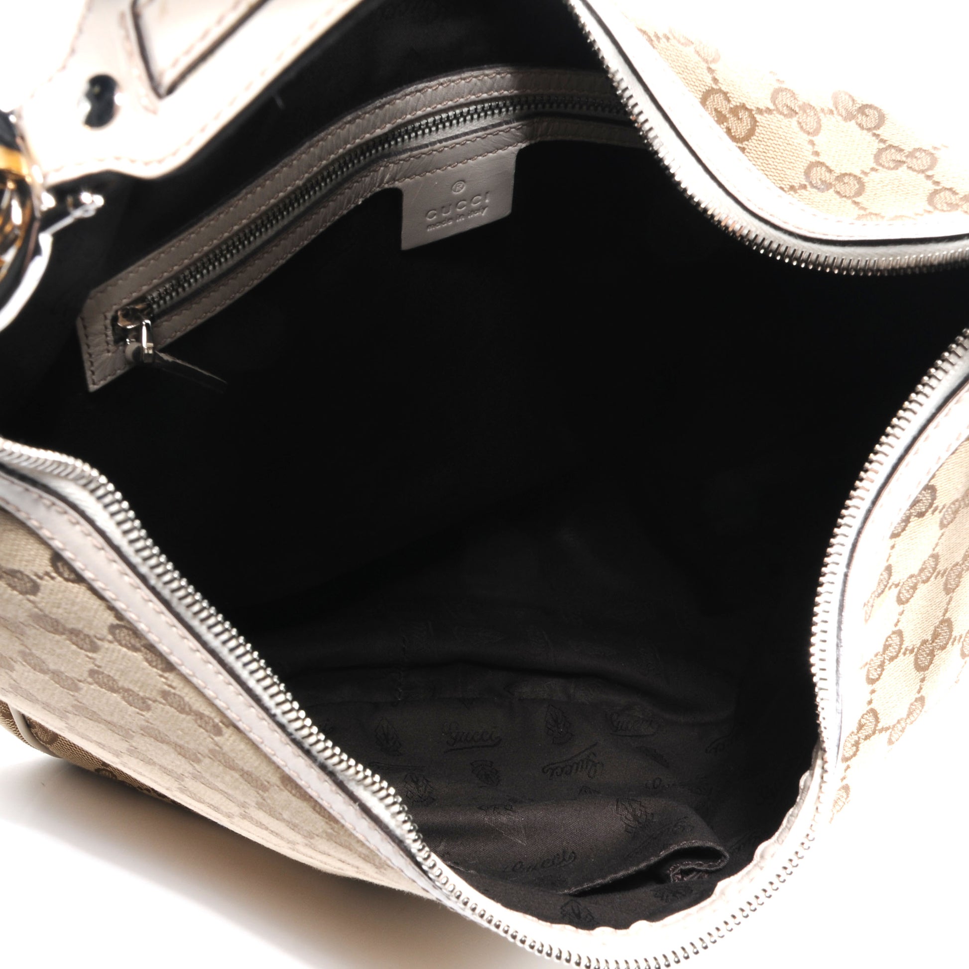 Gucci Monogram GG Twins Large Hobo Ivory 5 of 7