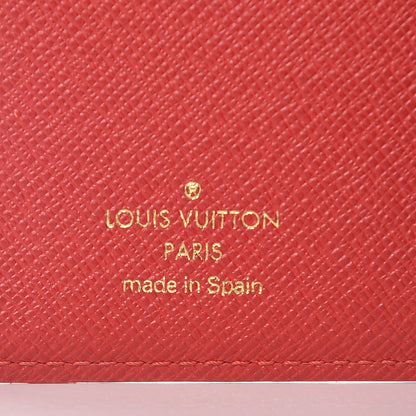 Louis Vuitton Epi Small Ring Agenda Cover Castillan Red 6 of 8