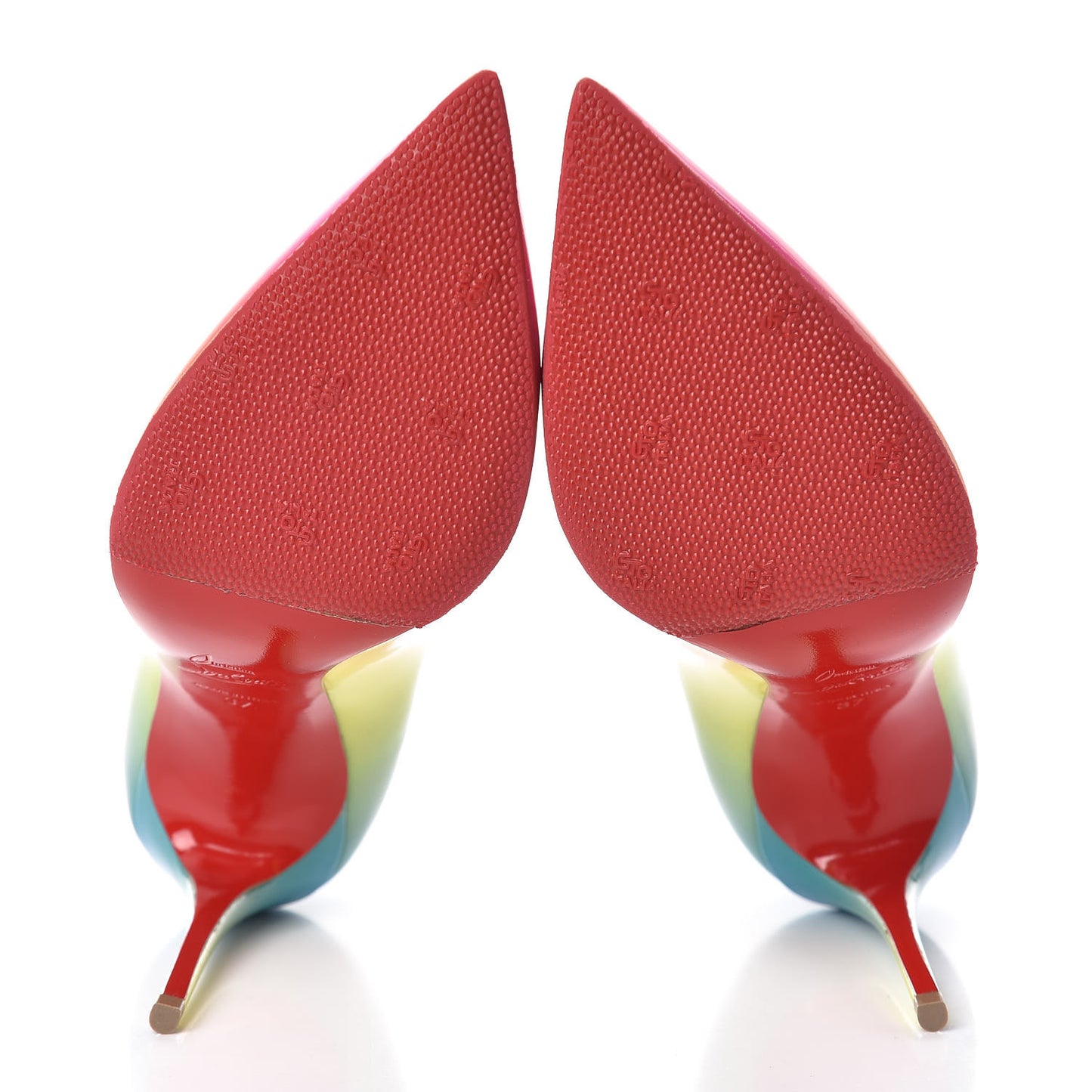 Patent Sunrise Pigalle Follies 100 Pumps 37 Multicolor