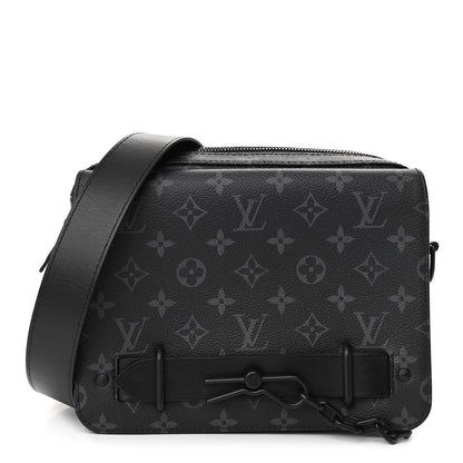Louis Vuitton Monogram Eclipse Steamer Messenger 1 of 10