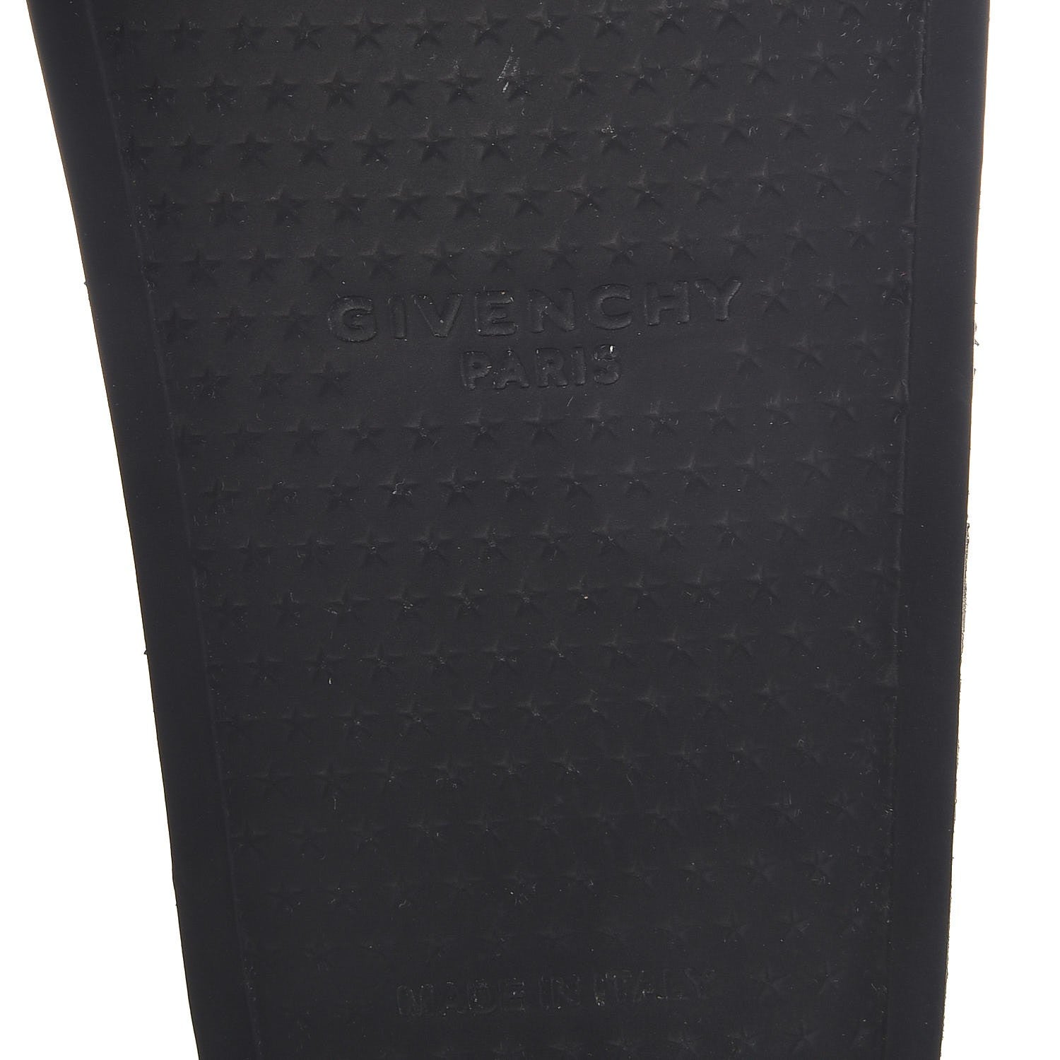 Givenchy Rubber Logo Pool Slide Sandals 38 Black 6 of 9