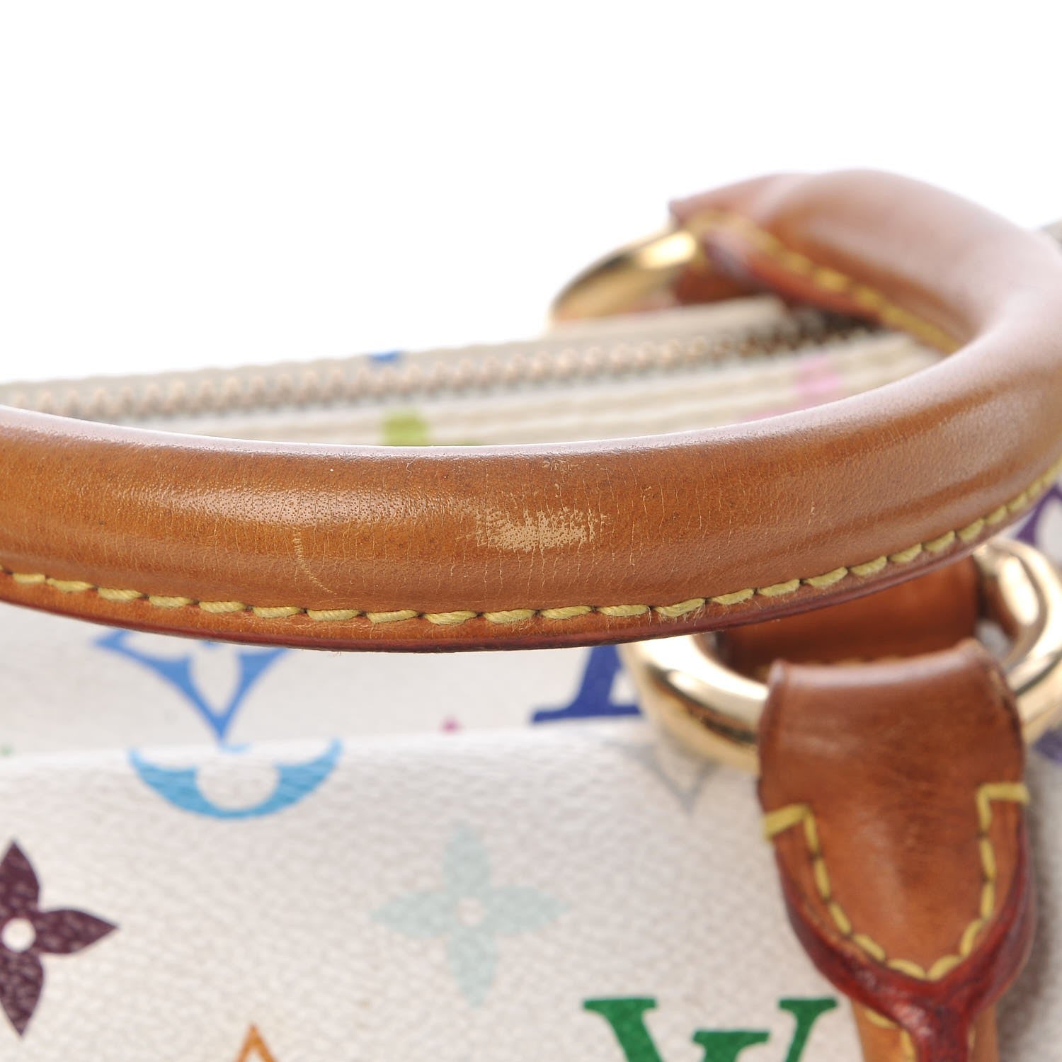 Louis Vuitton Monogram Multicolor Rita White 10 of 10