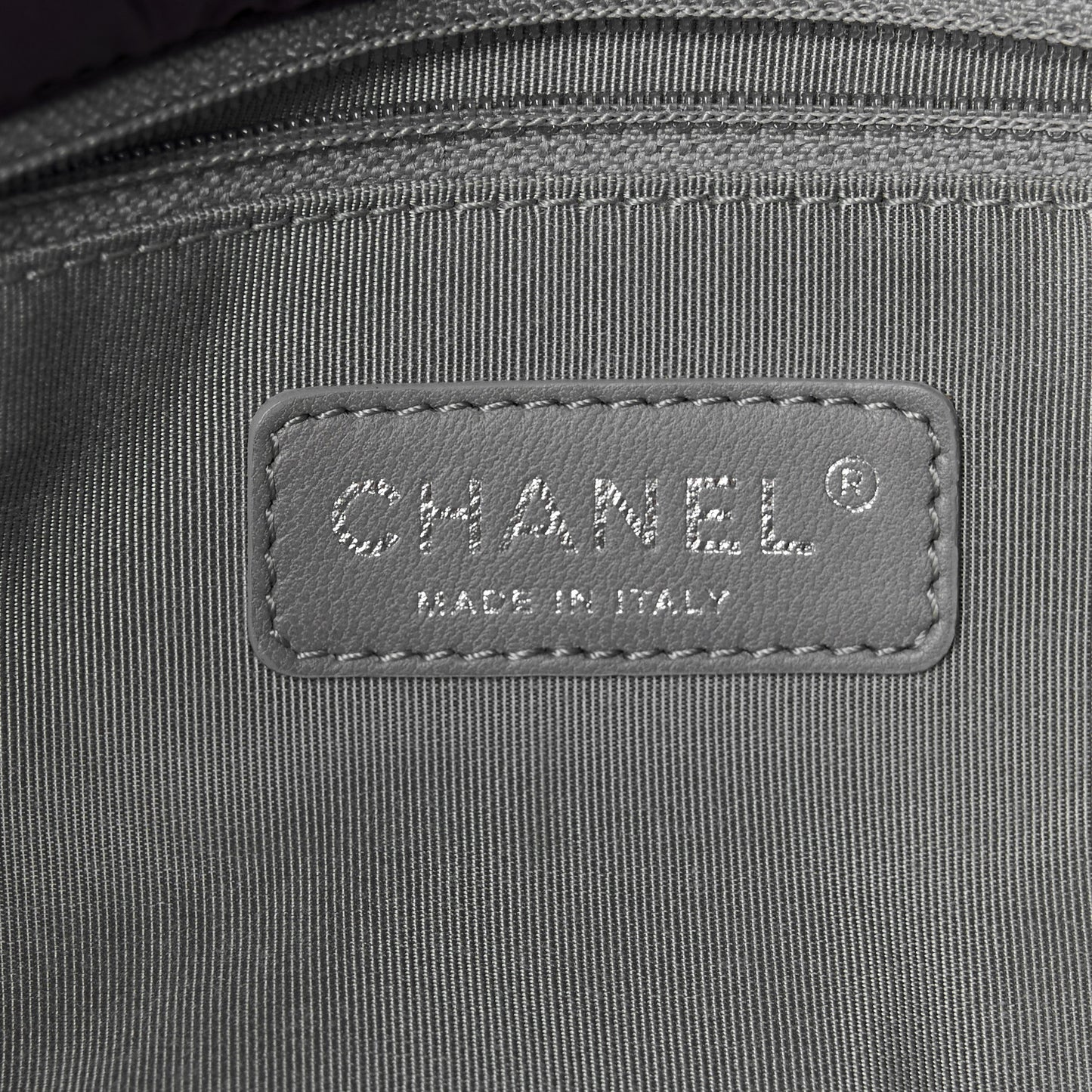 Nylon Quilted Tweed on Stitch Medium Bubble Flap Purple