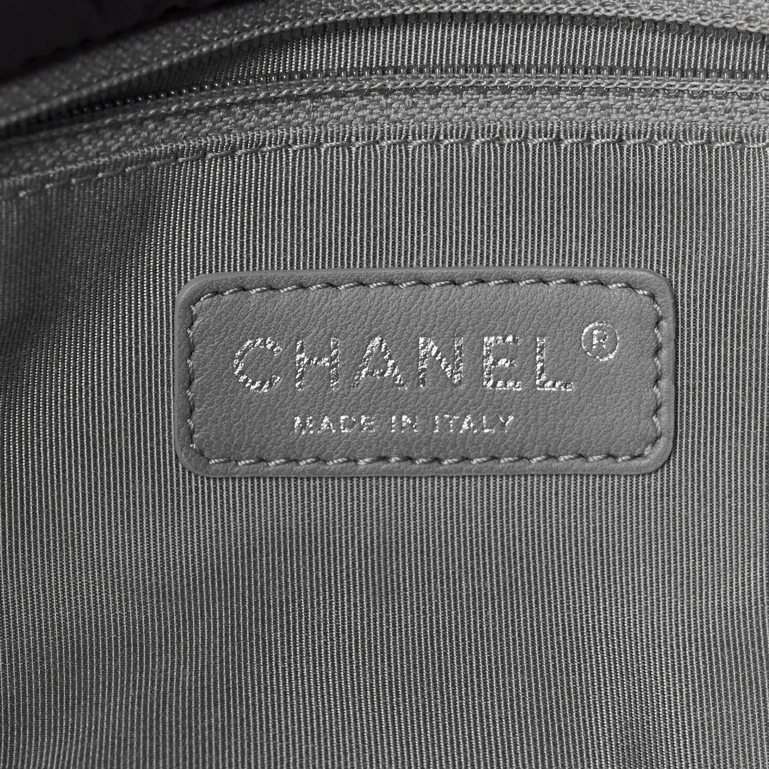 Chanel Nylon Quilted Tweed on Stitch Medium Bubble Flap Purple 6 of 11
