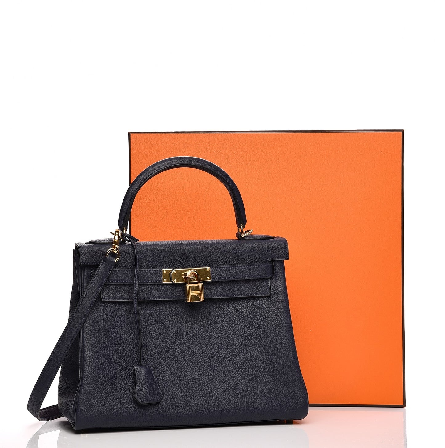 Togo Kelly Retourne 28 Bleu Nuit