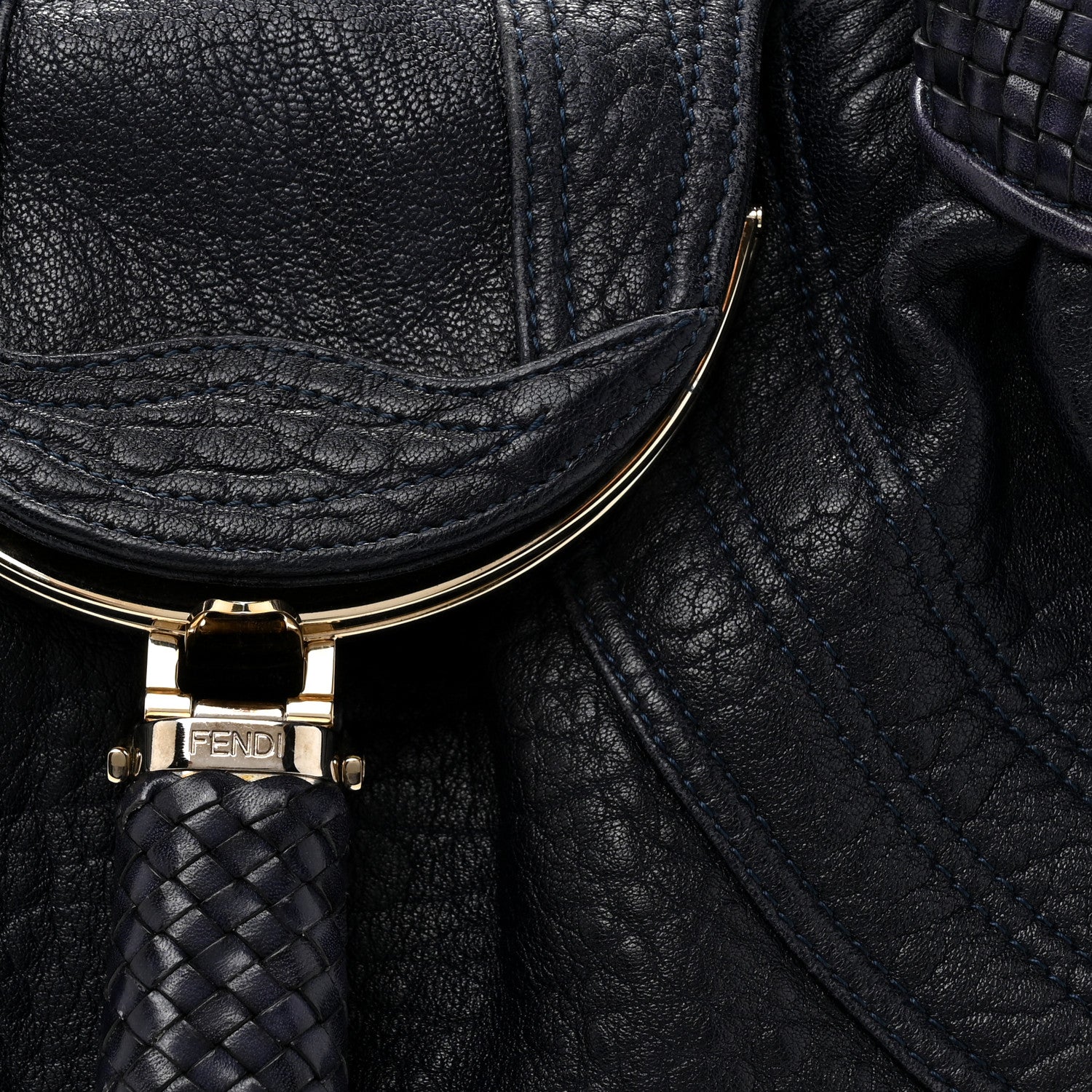 Fendi Nappa Nuvolata Spy Blueberry 7 of 13