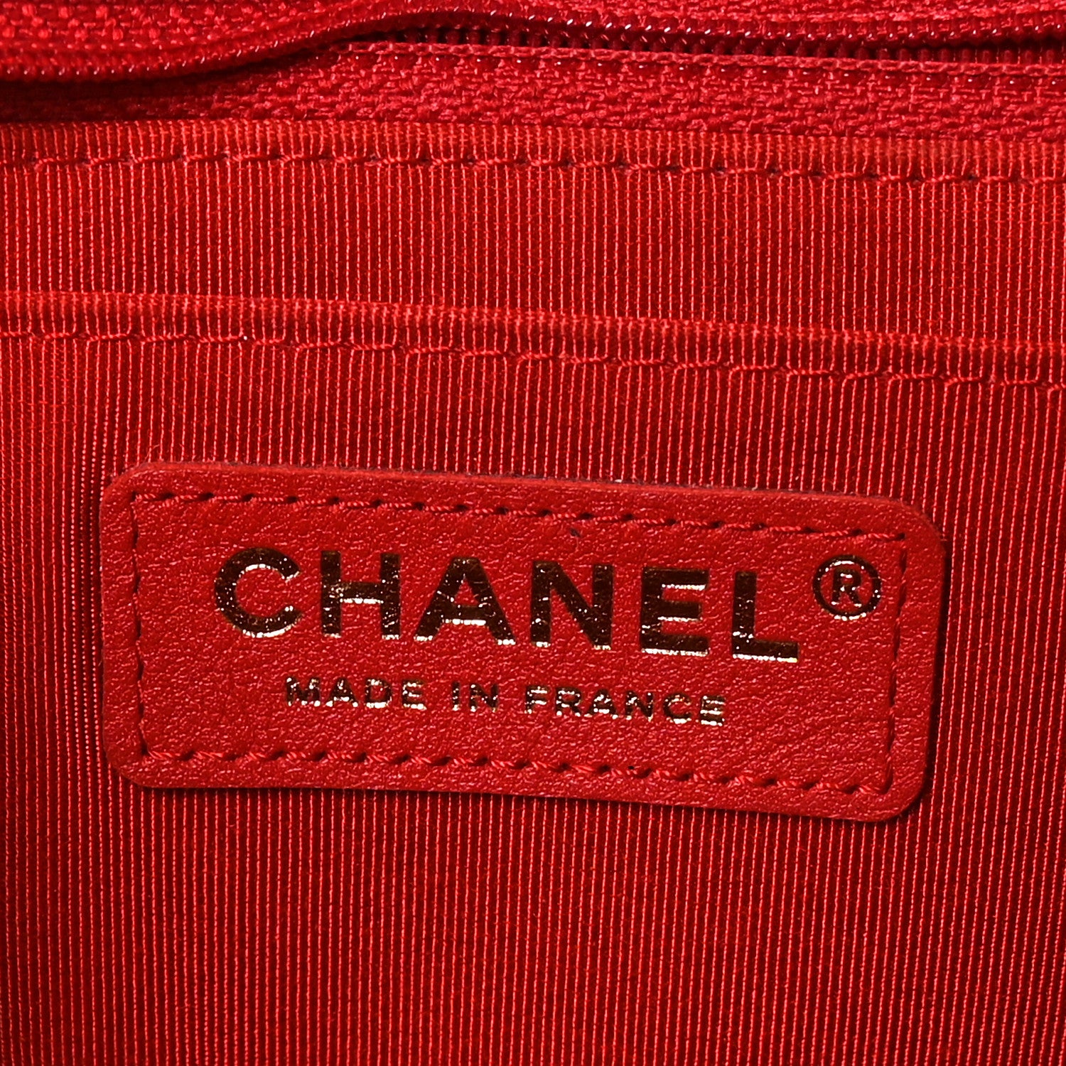 Chanel Calfskin Quilted Medium Daily Chevron Flap Red 6 of 12