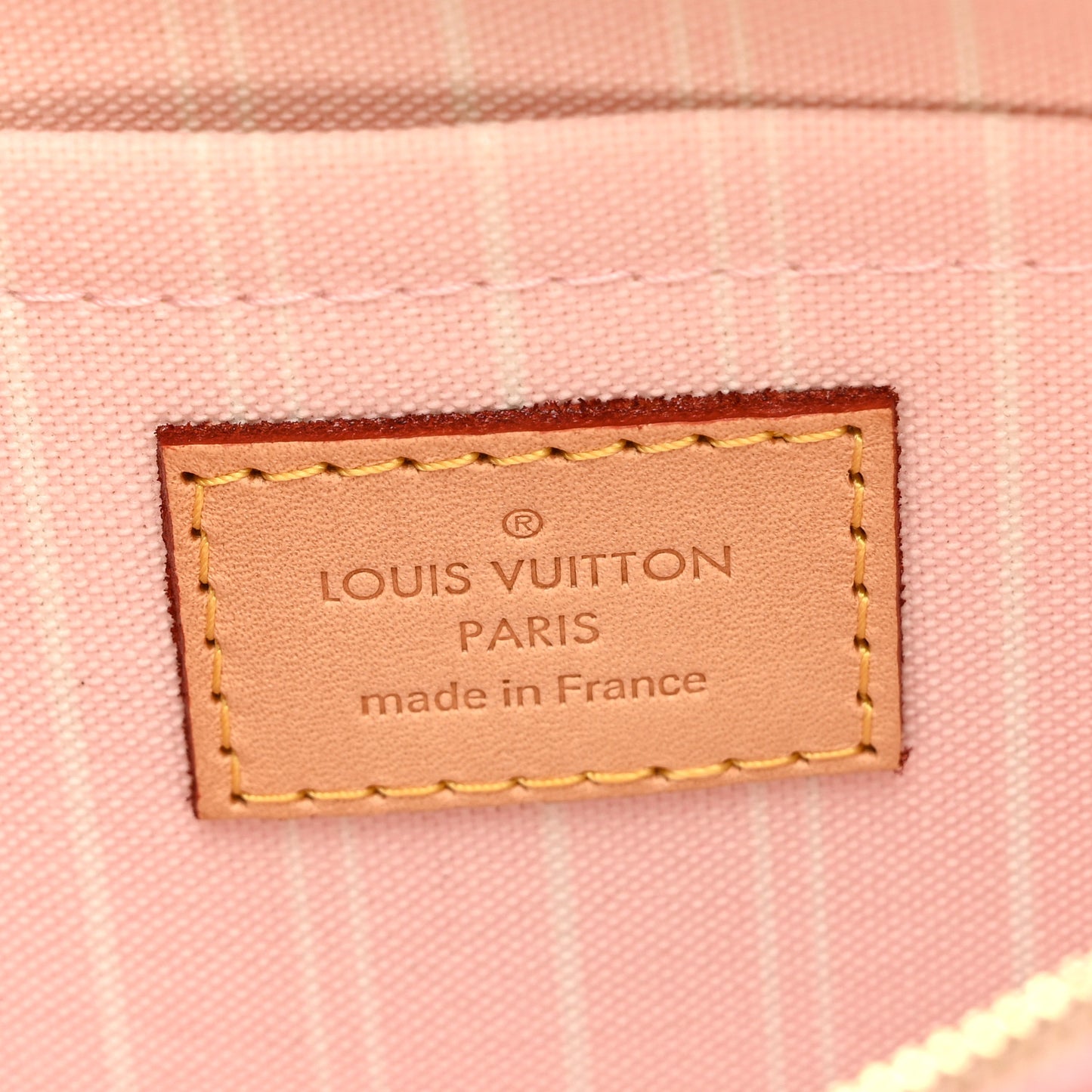 Monogram By The Pool Neverfull MM Pochette Light Pink