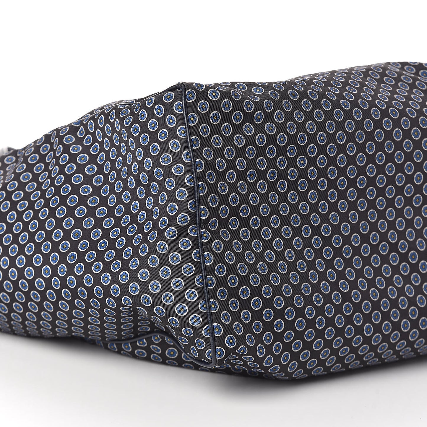 Nylon Go Flower Print Falabella Tote Blue