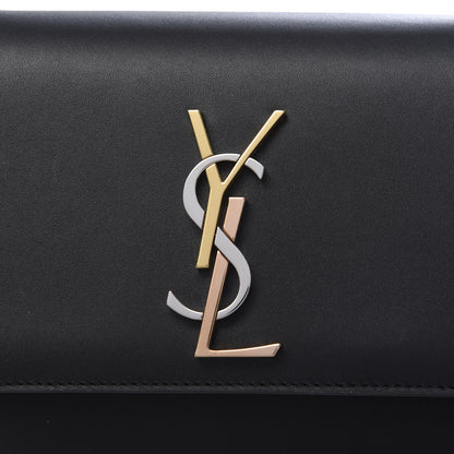 Saint Laurent Calfskin Small Monogram Kate Satchel Black 10 of 10