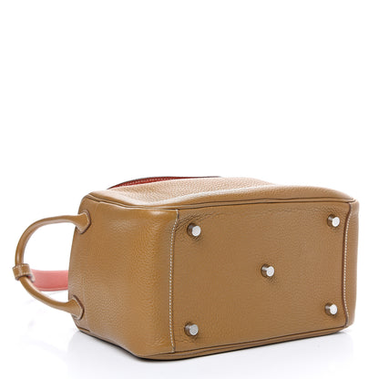 Hermes Taurillon Clemence Lindy 26 Kraft Sanguine 3 of 10