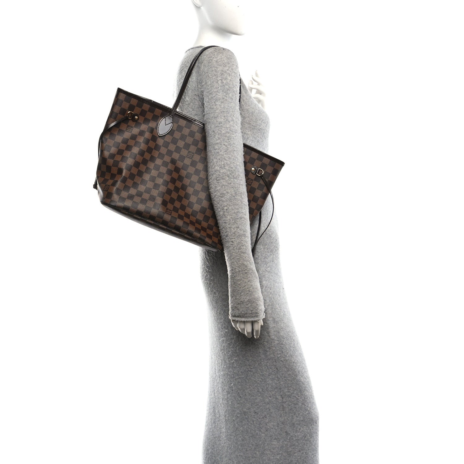 Louis Vuitton Damier Ebene Neo Neverfull MM 2 of 12