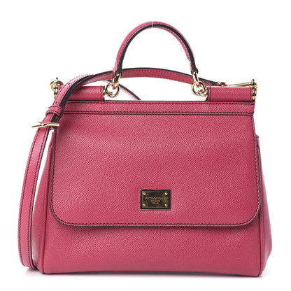 Dolce & Gabbana Dauphine Small Miss Sicily Satchel Pink 1 of 8