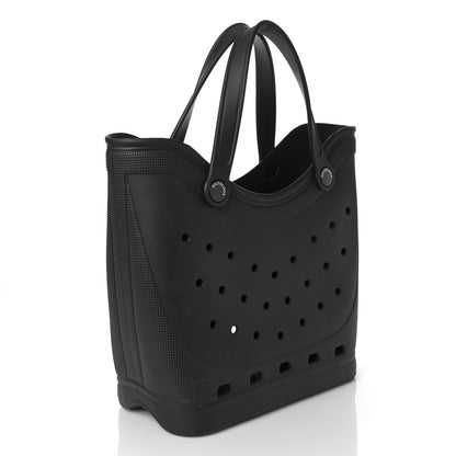 Balenciaga X CROCS Rubber Large Tote Black 2 of 8