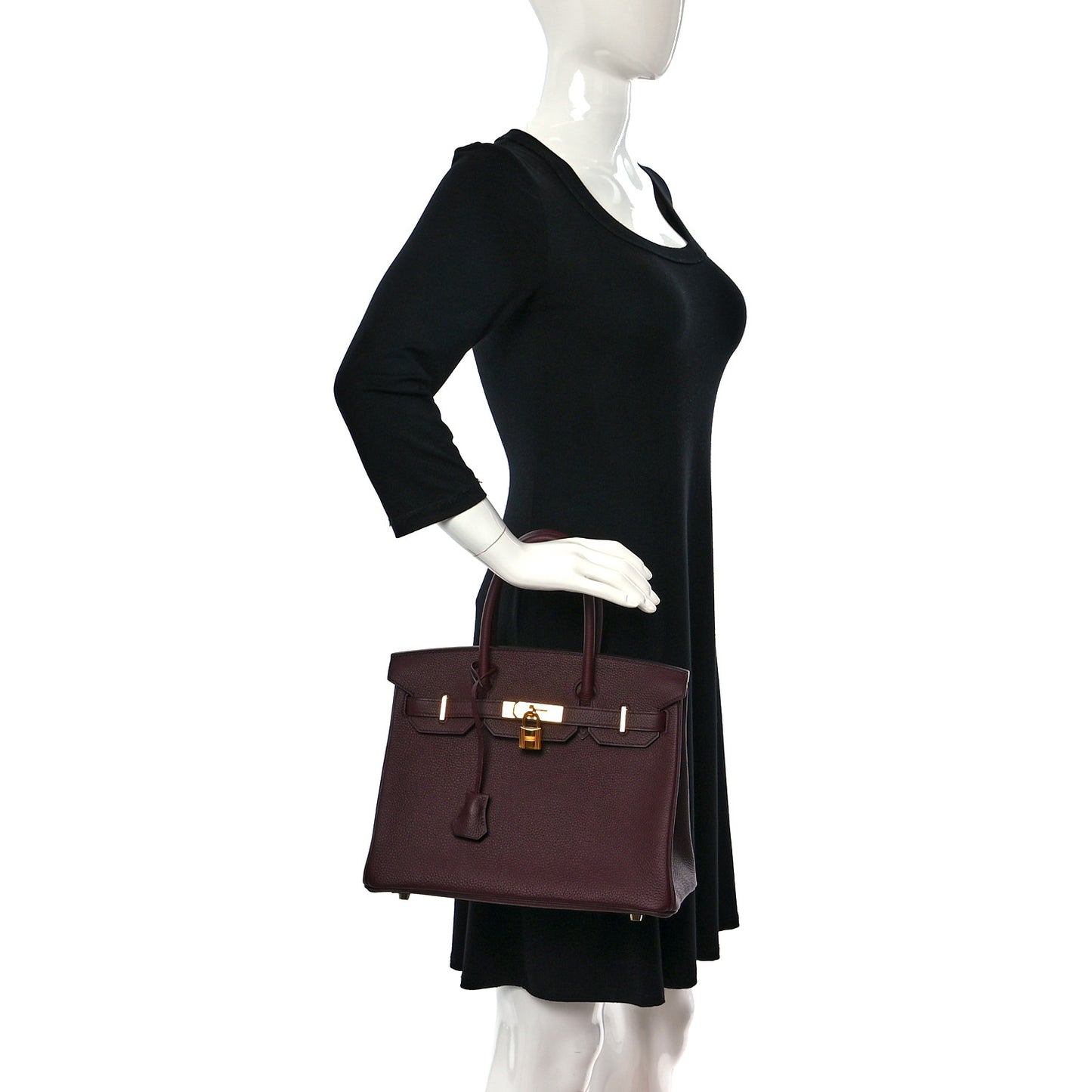 Togo BIRKIN 30 Bordeaux