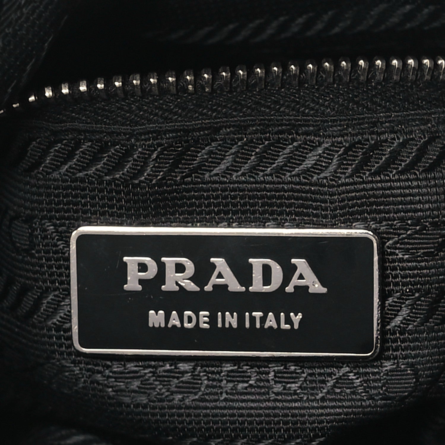 Prada Tessuto Nylon Vitello Hobo Black 6 of 11