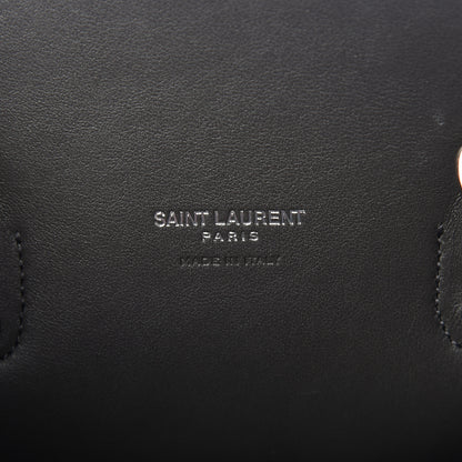Saint Laurent Grained Calfskin Baby Sac De Jour Coal 6 of 9
