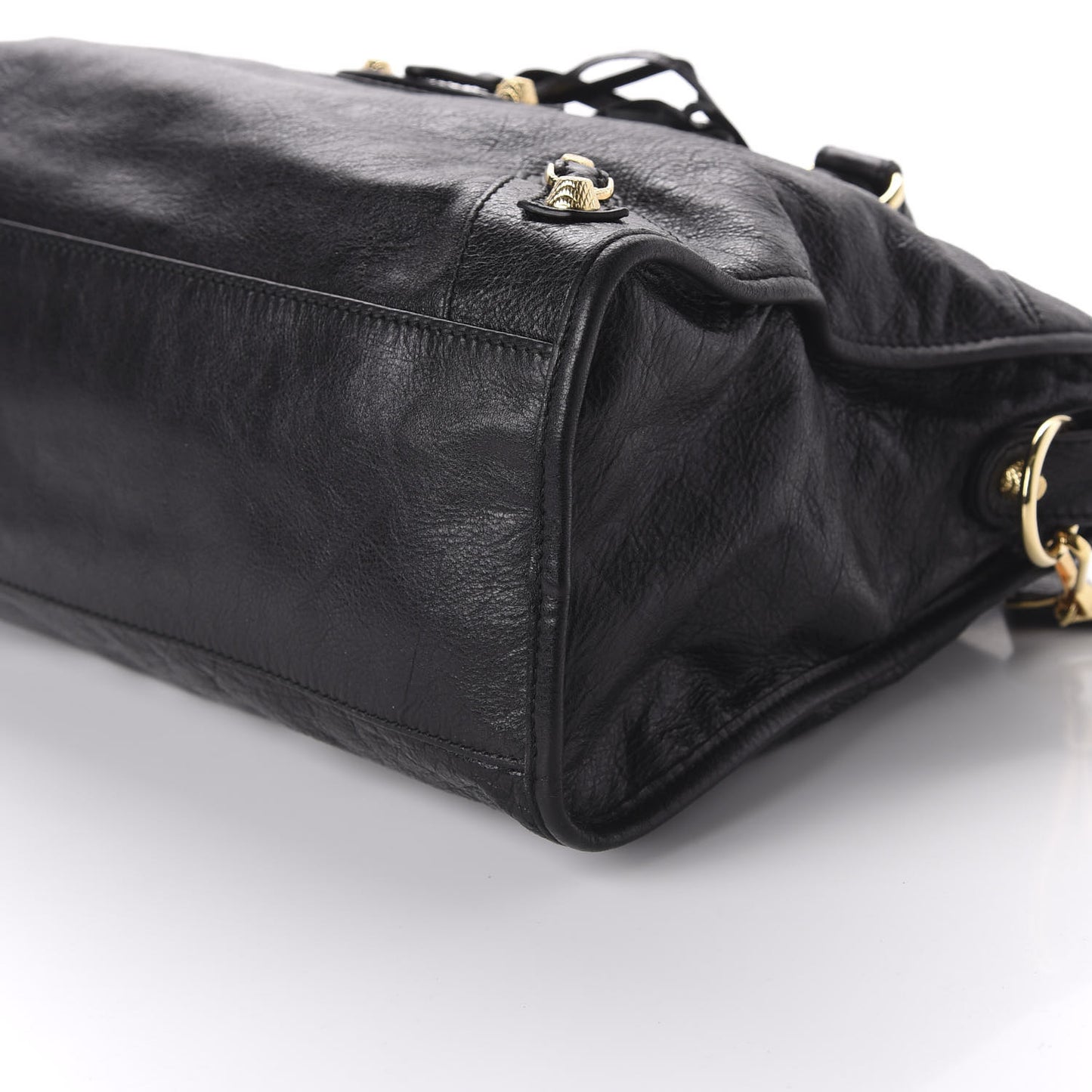 Agneau Giant 12 Gold Hardware City Black