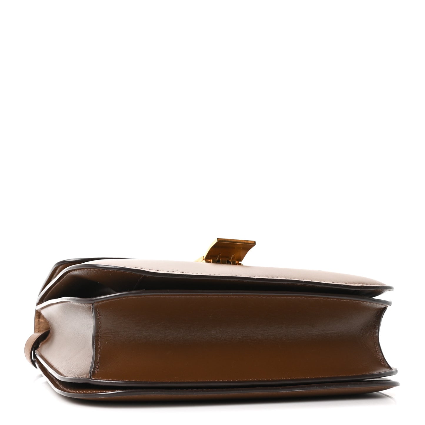 Box Calfskin Medium Classic Box Flap Bag Camel