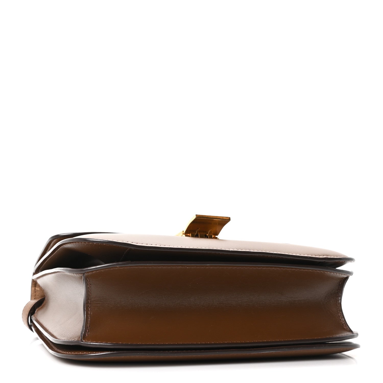 Celine Box Calfskin Medium Classic Box Flap Bag Camel 4 of 10