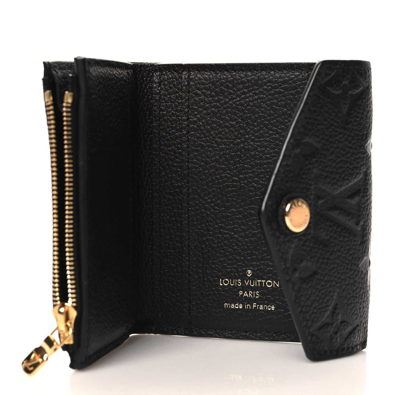Louis Vuitton Empreinte Zoe Wallet Black 5 of 8