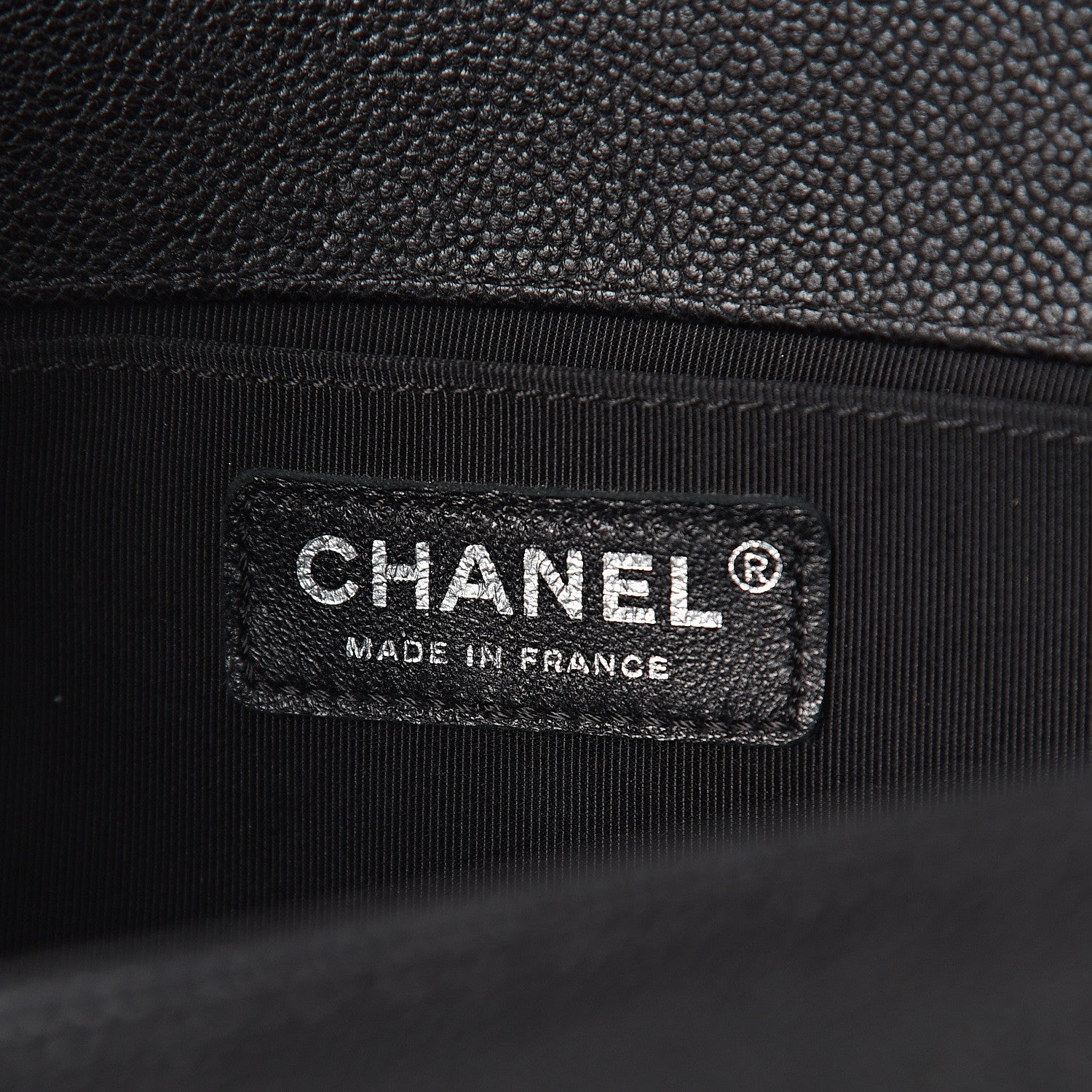 Chanel Caviar Quilted Medium Boy Flap Black 5 of 15
