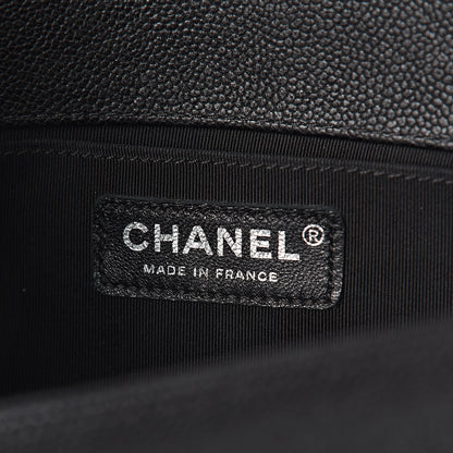 Chanel Caviar Quilted Medium Boy Flap Black 5 of 15