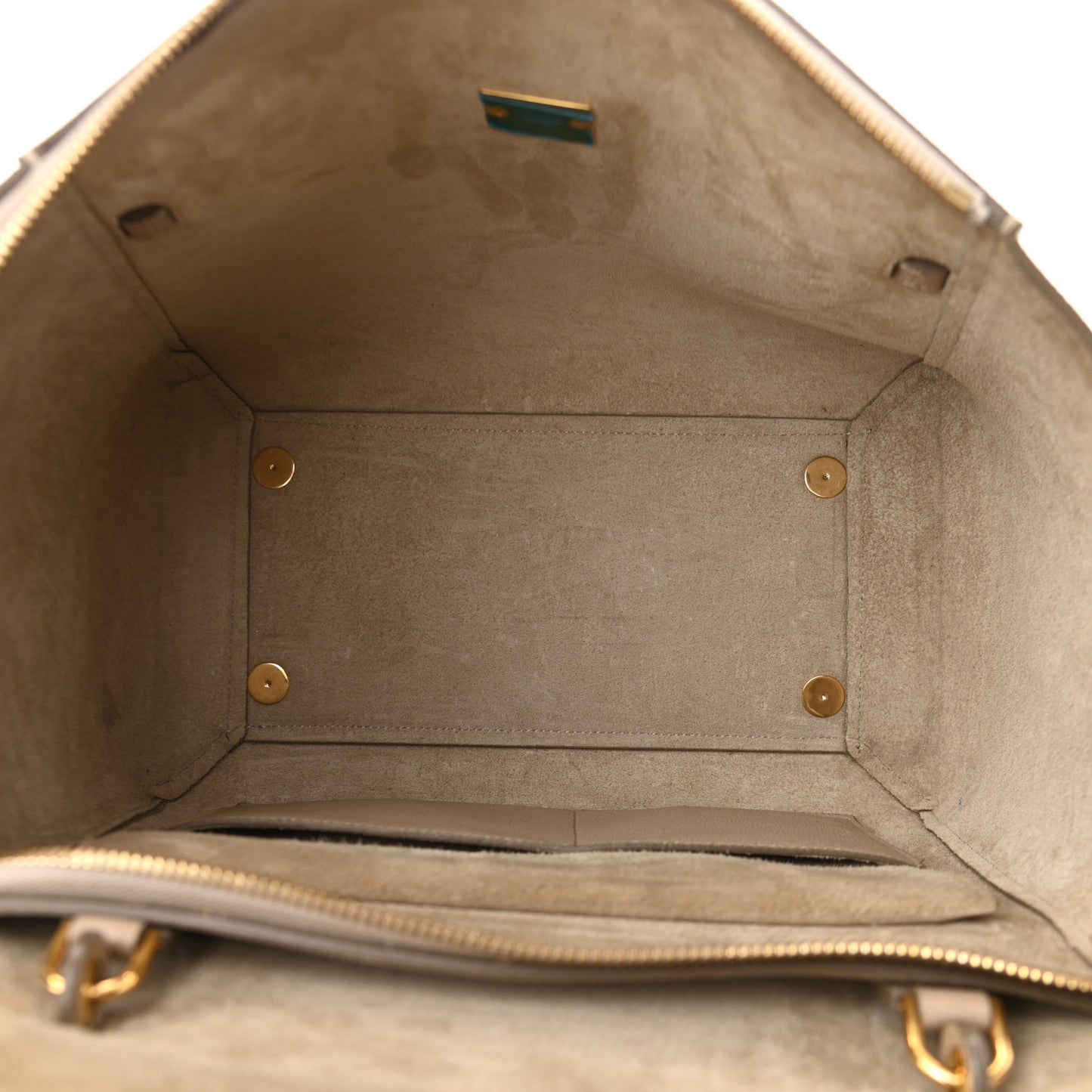 Grained Calfskin Mini Belt Bag Light Taupe
