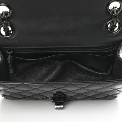Chanel Patent Calfskin Quilted 2.55 Reissue Mini Flap So Black 5 of 12