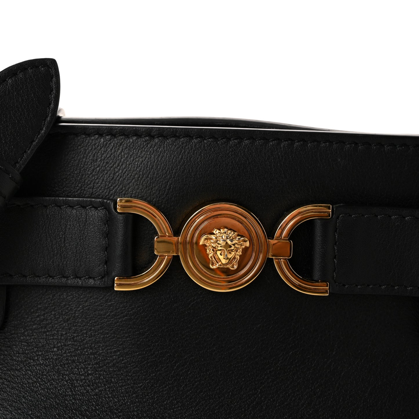 Calfskin Medusa '95 Tote Bag Black