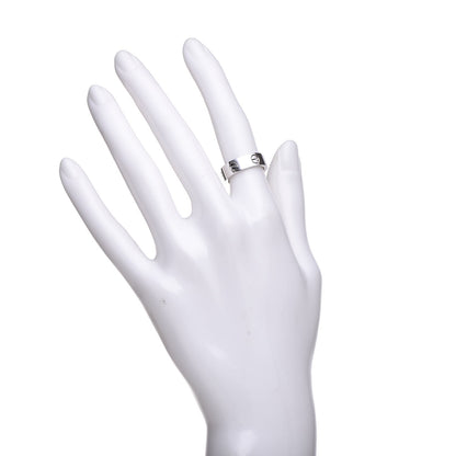 Cartier 18K White Gold 5.5mm LOVE Ring 49 4.75 2 of 5