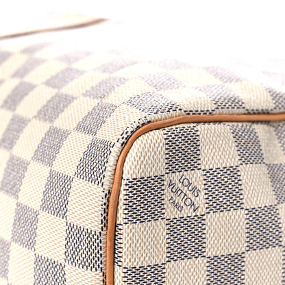 Louis Vuitton Damier Azur Keepall 50 11 of 29
