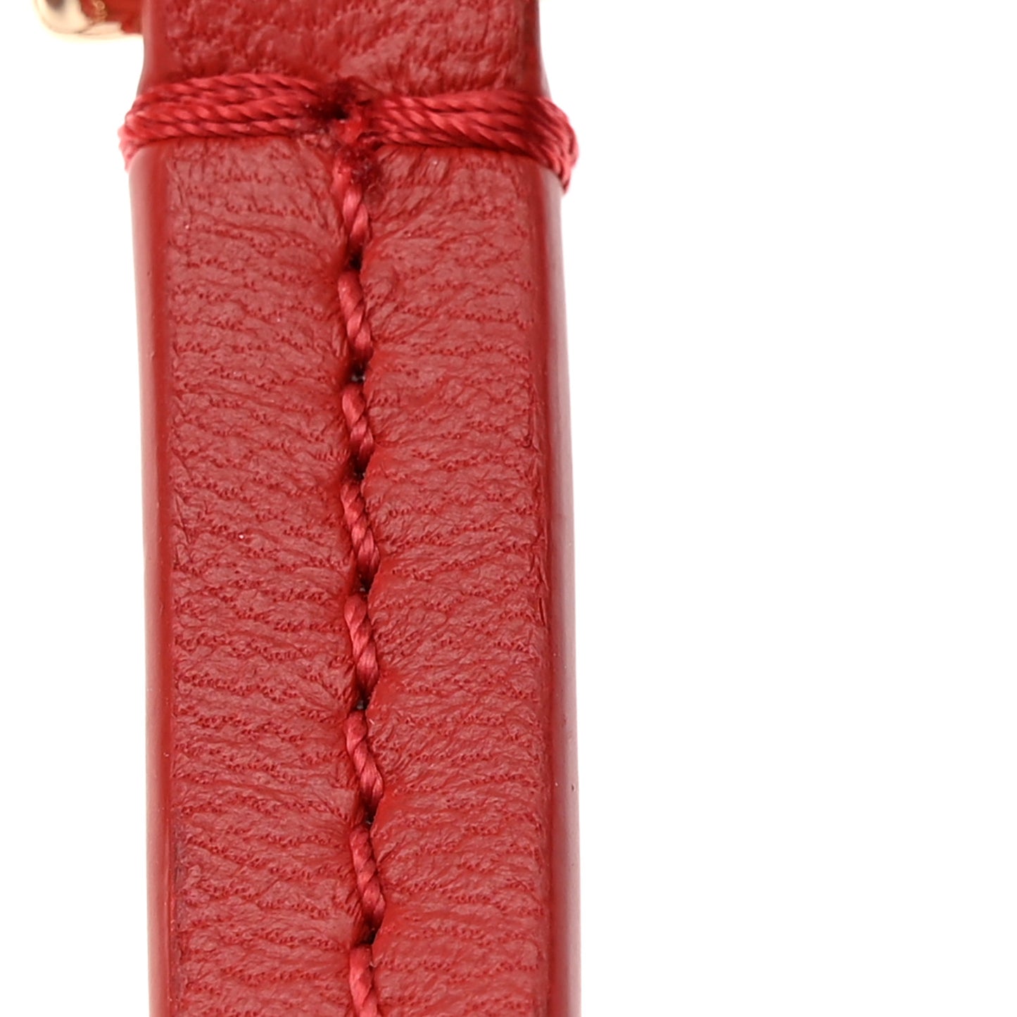 Lambskin Quilted Easy Carry Flap Red