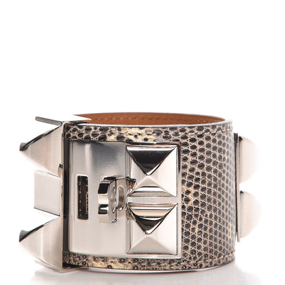 Hermes Lizard Collier De Chien CDC Bracelet S Ombre 3 of 7