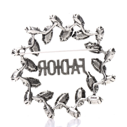 Christian Dior Crystal J'Adior Laurier Brooch 3 of 4