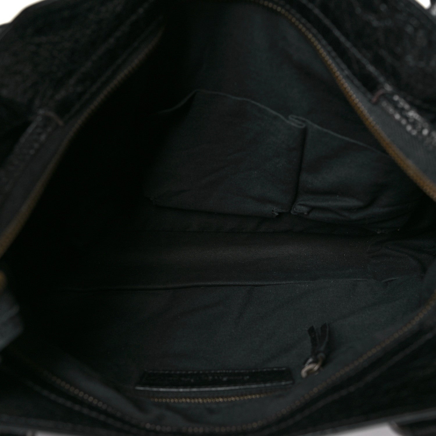Balenciaga Agneau Classic Hardware Town Black 6 of 11