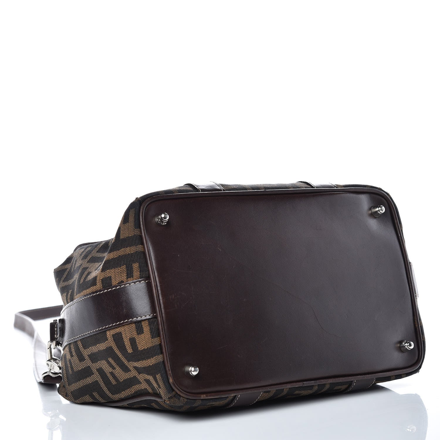 Fendi Zucca Boston Tobacco 4 of 17