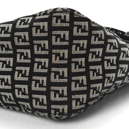 Fendi Zucchino Vitello Mama Baguette Black 9 of 9