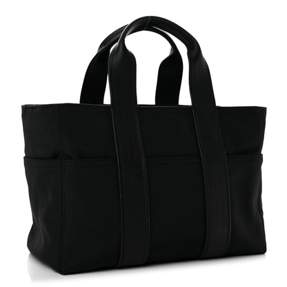 Hermes Nylon Acapulco Vassus Tote Black 3 of 14