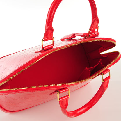 Louis Vuitton Vernis Alma PM Rouge Grenadine 5 of 7