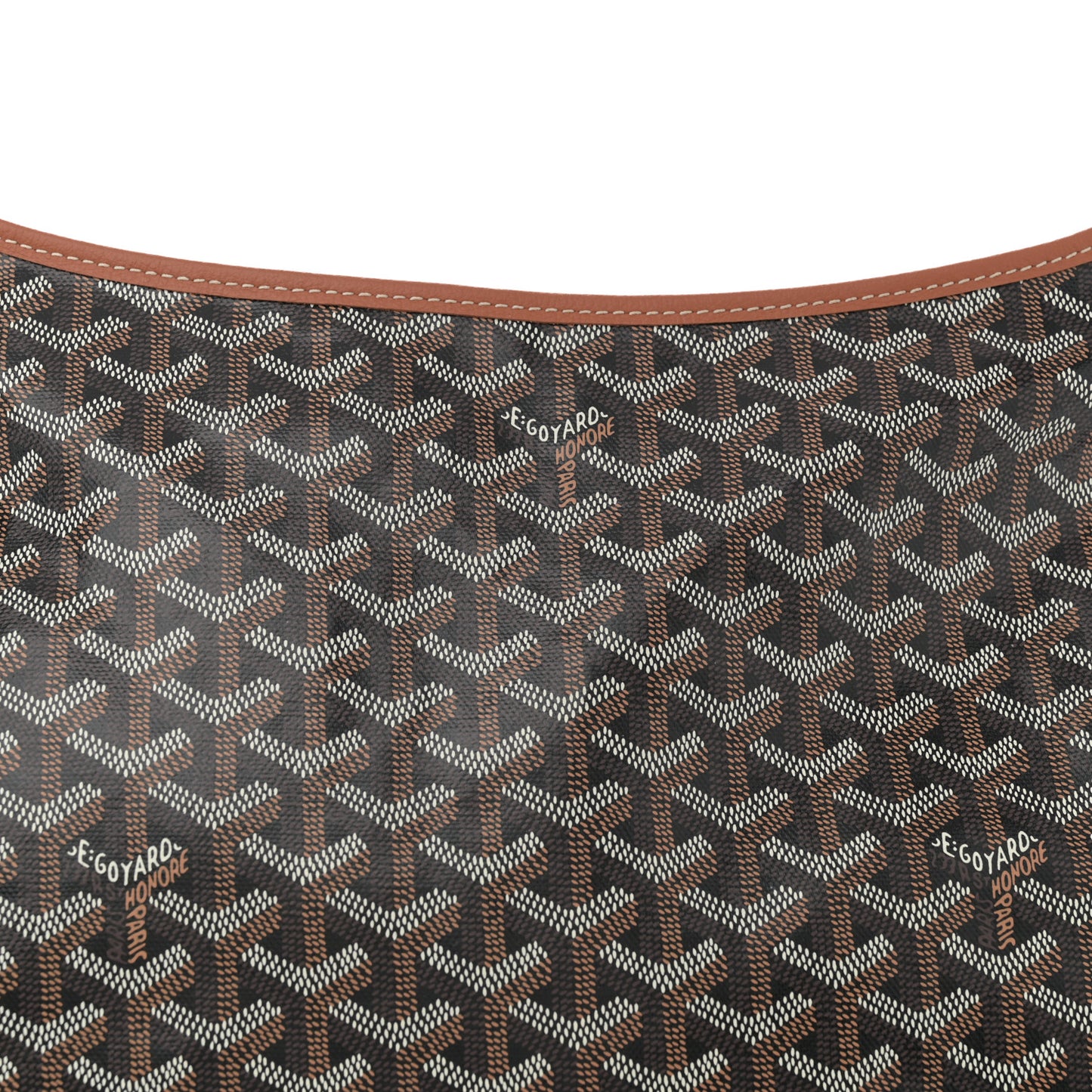 Goyardine Boheme Hobo Black Gold