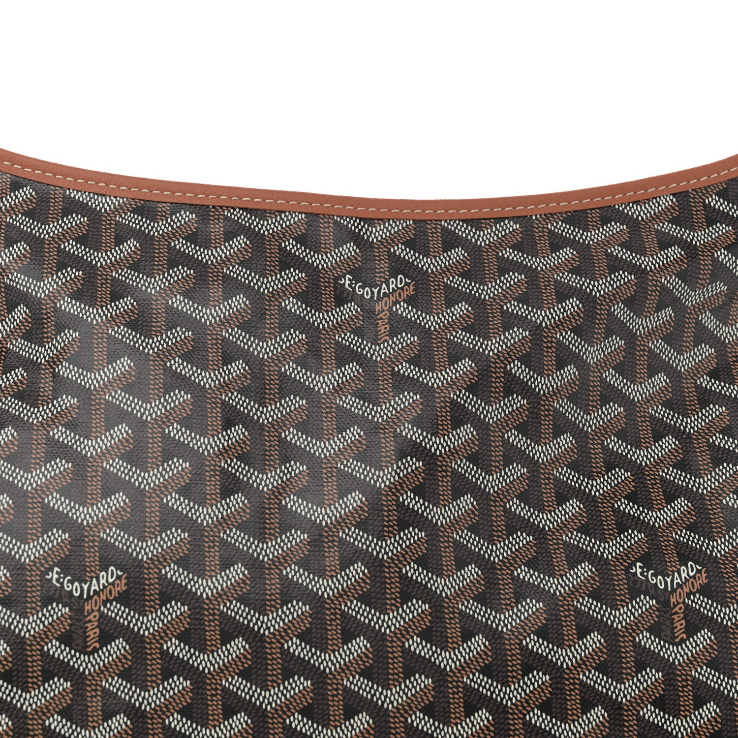 Goyard Goyardine Boheme Hobo Black Gold 9 of 11