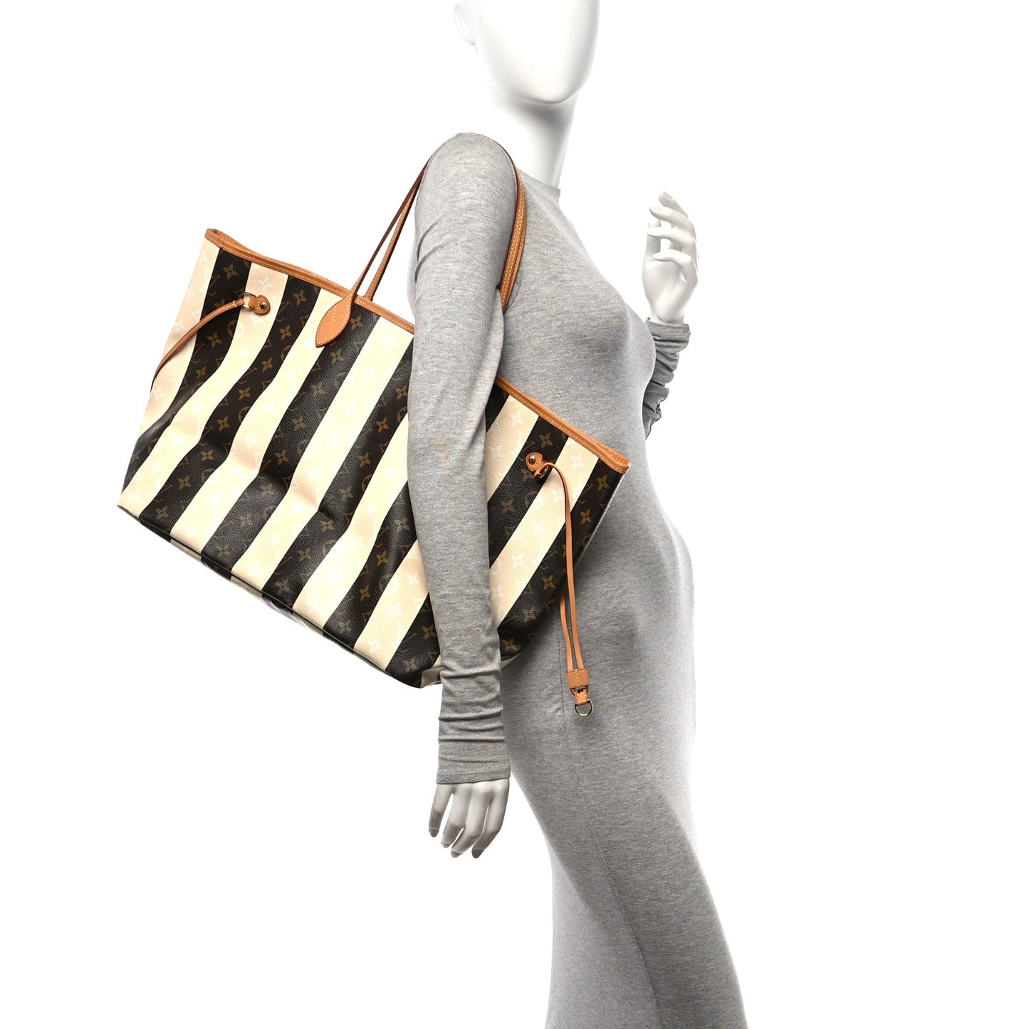 Monogram Rayures Neverfull GM